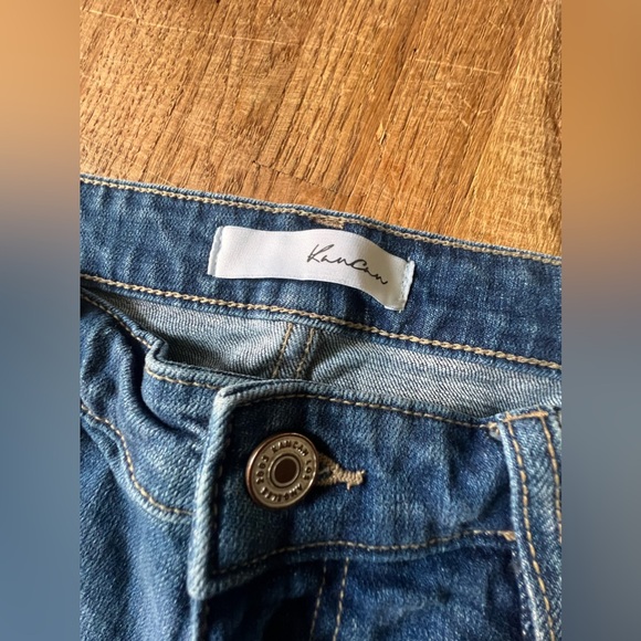 KANCAN WOMENS MIDRISE BOYFRIEND JEANS - Picture 3 of 6